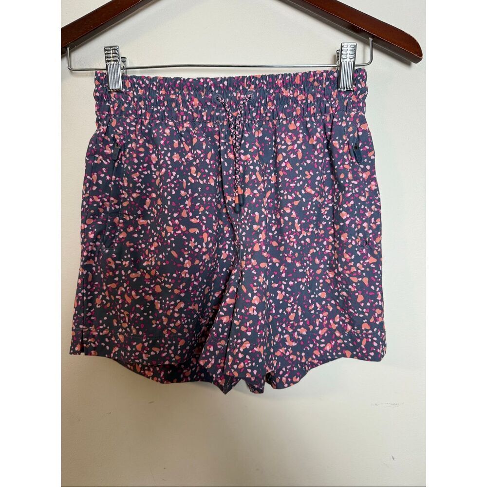 Athleta Girl S/531464 Play More 3” Active Shorts Girls L / 12  Pink Swirl